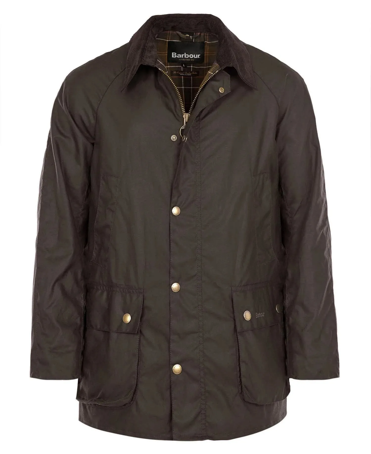 Ashby Wax Jacket (Olive)