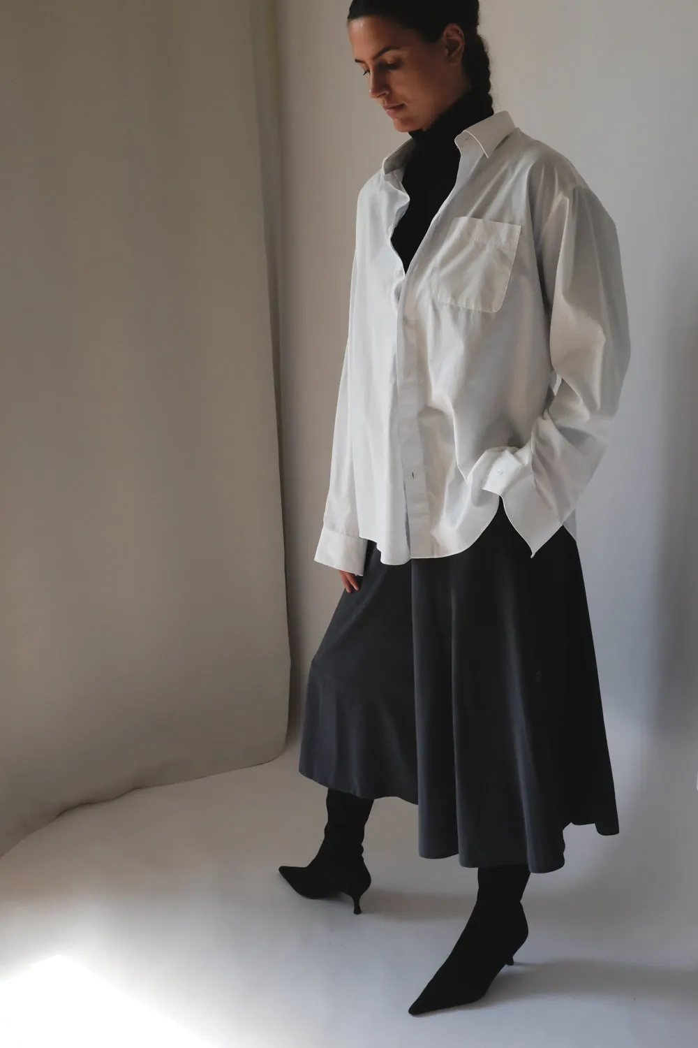 CLASSY VINTAGE WHITE SHIRT