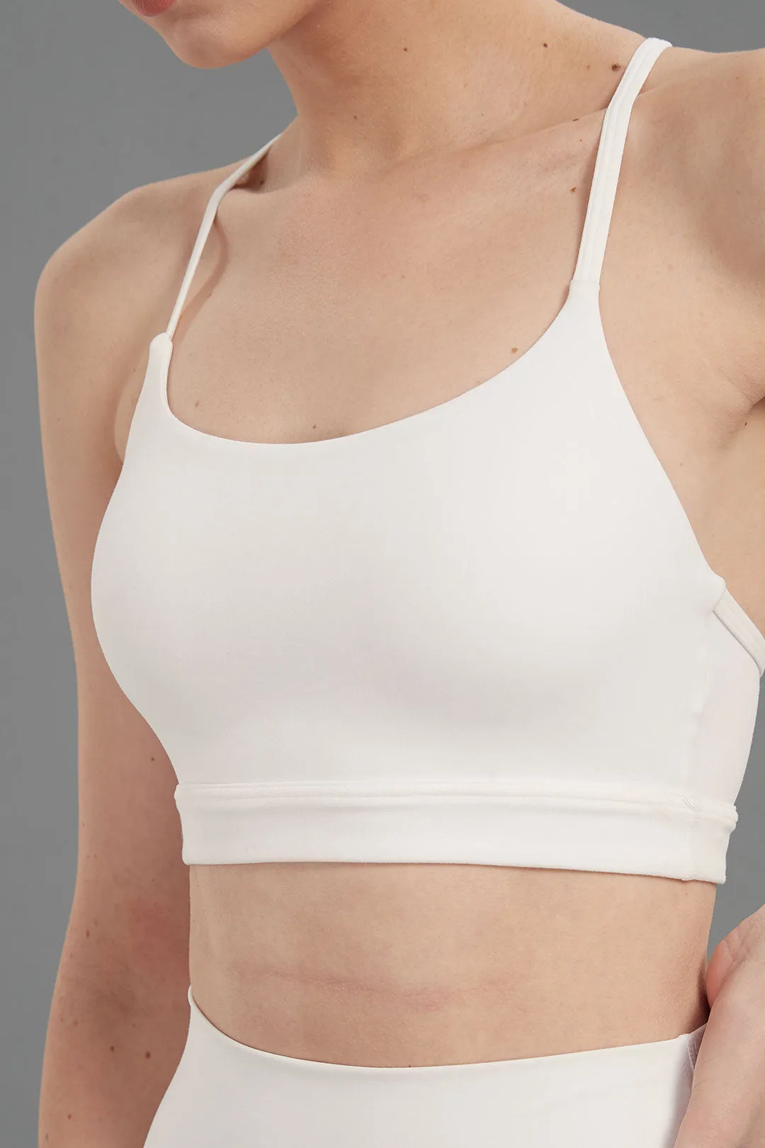 Light-support Padded Strappy Sports Bra
