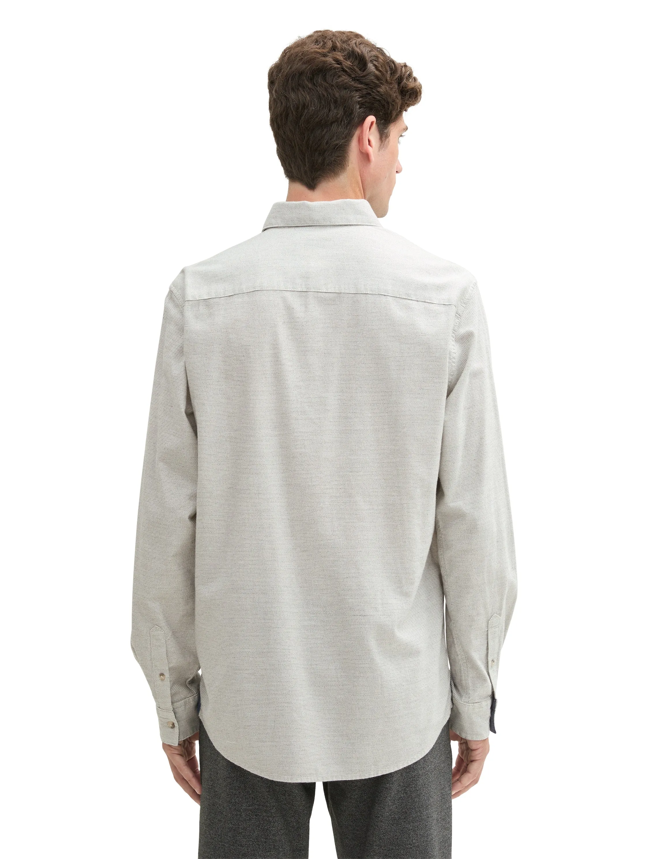 STRUCTURED STRIPE SHIRT